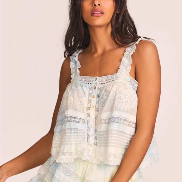 Love shack Fancy Sully top. - Picture 7 of 14